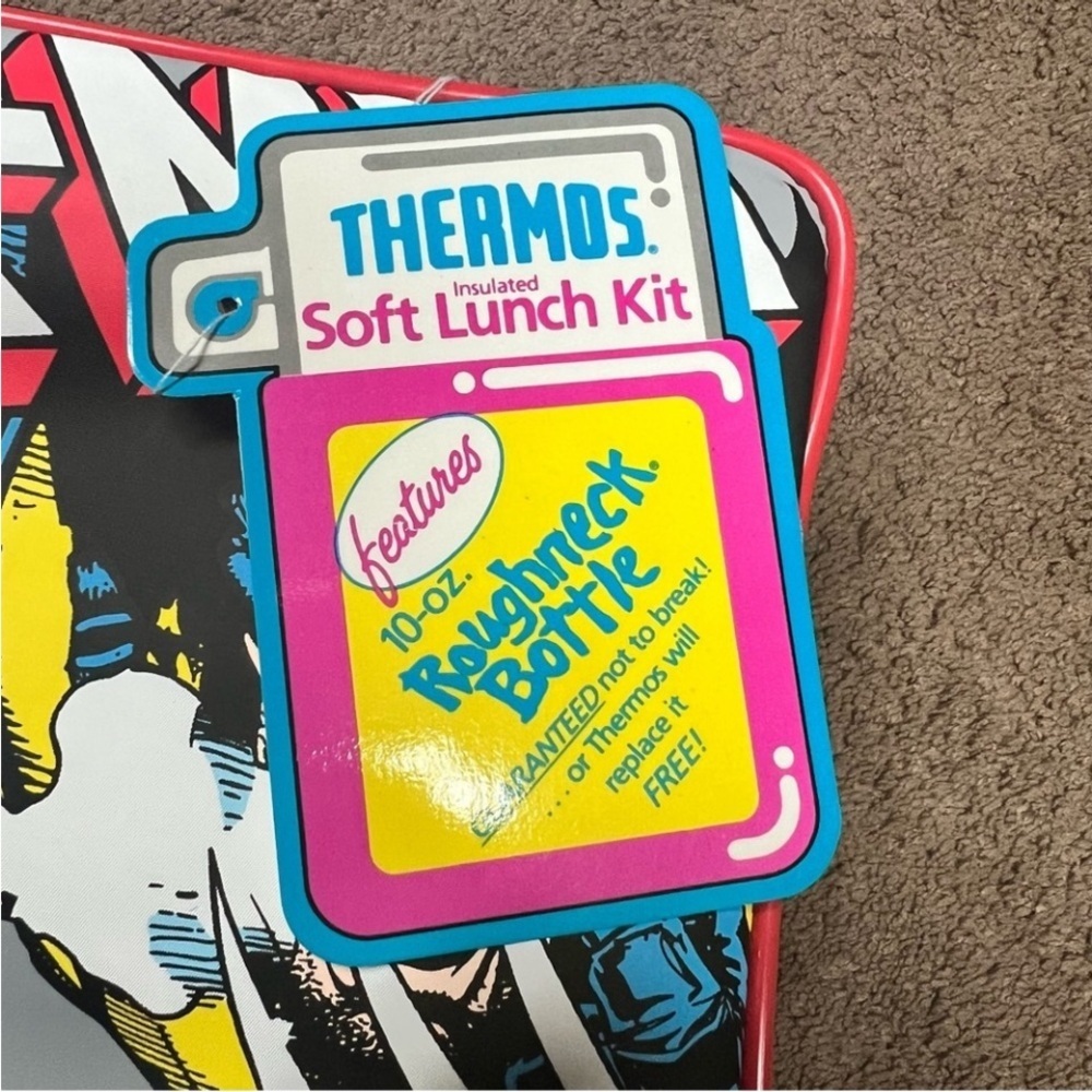 Marvel X-Men Wolverine Lunchbox & Thermo- Vintage 1994 - Picture 3 of 10